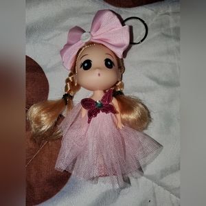 Hand made key chain doll